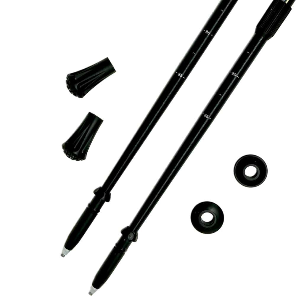 WALX Pro Poles with All Terrain Rubber Paws and Baskets