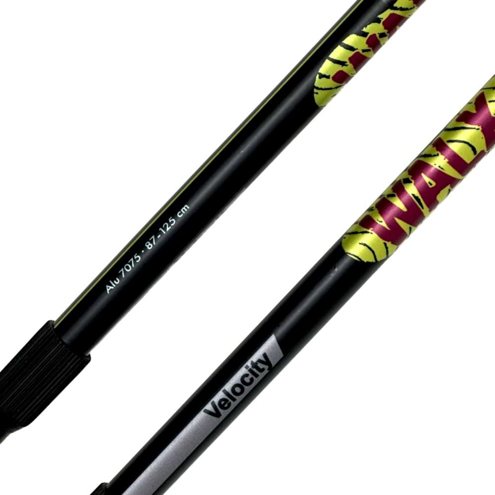 Close Up of the Graphics on the WALX Velocity Poles