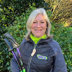 Gill Stewart, our cofounder and author of 'Walk this way'