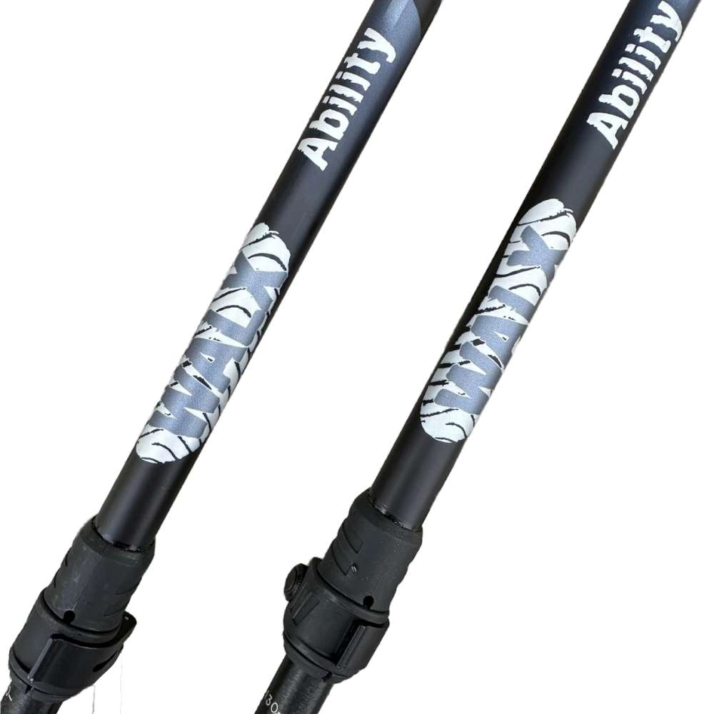 Subtle graphics on the WALX Ability Poles