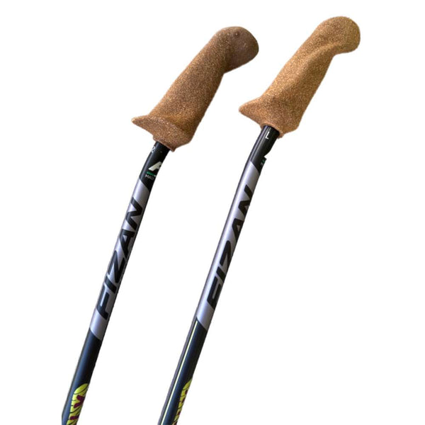 Pair of WALX Velocity walking poles with Cork Ergo Grips