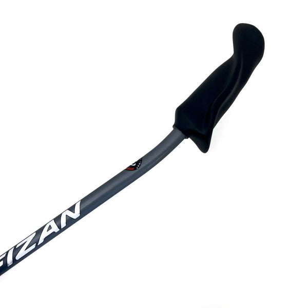 Closeup of the WALX Xcelerator Poles and their ergonomic handles