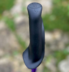 Closeup of the Ergo Grip Handle on the WALX Xcelerator Poles